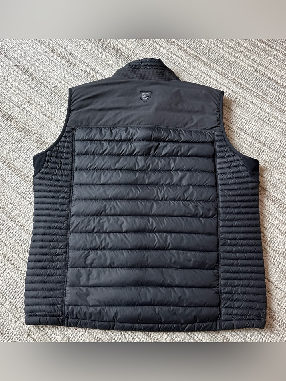 Kuhl Projekt Spyfire Vest Mens XXL Black Down Puffer Full Zip Goose Down - Picture 10 of 15